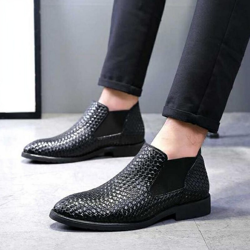 Άνοιξη/Φθινόπωρο Ανδρικές Μονές Μπότες Ανδρικές Μπότες Chelsea Μόδα Μποτάκια Αστραγάλου Παπούτσια εργασίας Μέγεθος 38-48