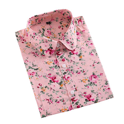 Ženske košulje dugih rukava, pamučna bluza, modni print, trešnje, usne, cvijet, gornje majice za žene, jesenske ispod košulje, ženske uredske