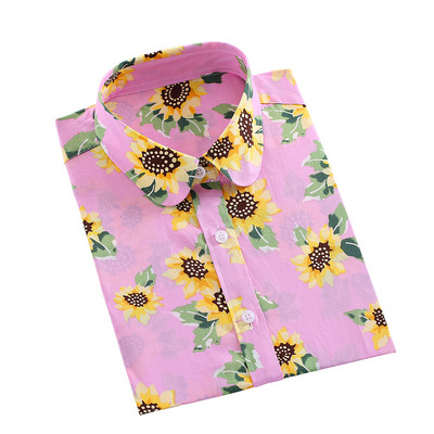 Ženske košulje dugih rukava, pamučna bluza, modni print, trešnje, usne, cvijet, gornje majice za žene, jesenske ispod košulje, ženske uredske