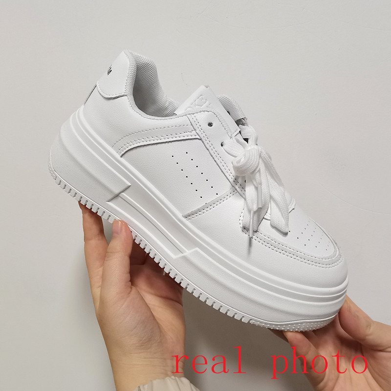 Női sportcipők Női Cipők Divat Cipők Tavaszi Trend Alkalmi Cipők Női Kényelem Fehér Vulkanizált Platform Cipők 41