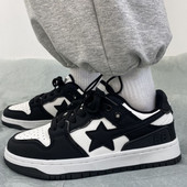 Γυναικεία Casual Αθλητικά Παπούτσια Personality Star Running Αθλητικά Παπούτσια τένις Παπούτσια Skateboard Παπούτσια Trainers Skate Flats Walking Sneakers