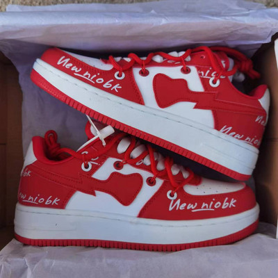 Nove ženske tenisice za par, modne tenisice za šivanje od mikrovlakana, prozračna vulkanizirana cipela u obliku srca, luksuzna neklizajuća Zapatilla Mujer