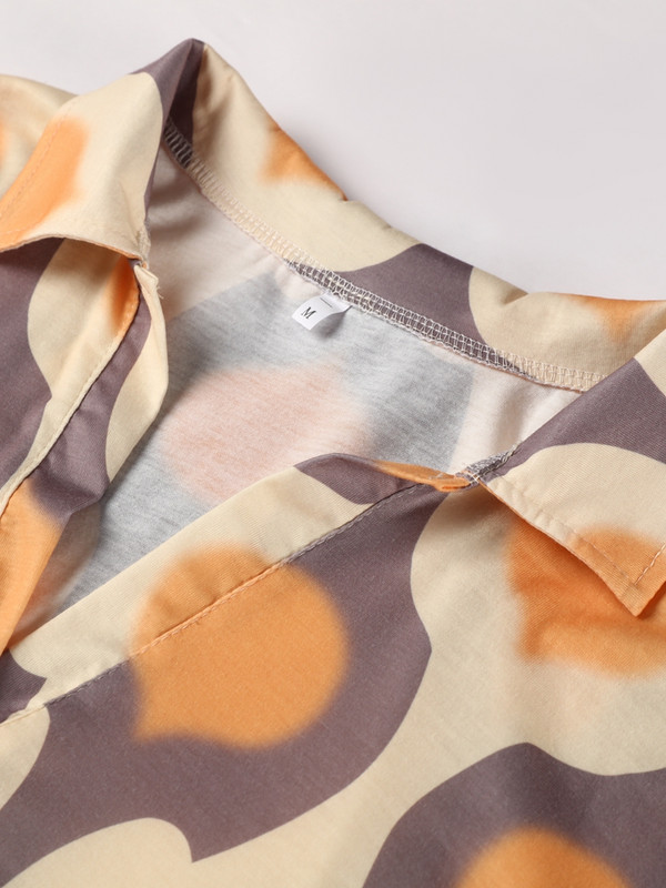 Ženske maksi haljine s geometrijskim printom, ljetne, dugih rukava, V izrez, kauzalne haljine, modni ženski vintage boho ogrtač za plažu