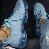 Dámske priedušné tenisky 2021 jarné nové farebne zladené sieťované šnurovacie dámske ležérne topánky vonkajšie ploché športové vulkanizované topánky