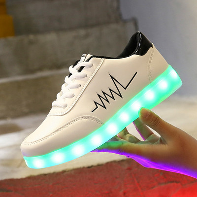 Comemore 2023 Adulti, Unisex, Femei, Bărbați, Copii, pantofi luminoși, cu încărcare USB strălucitoare, pentru băieți, cu LED-uri, pantofi cu lumină colorată, încălțăminte pentru fete