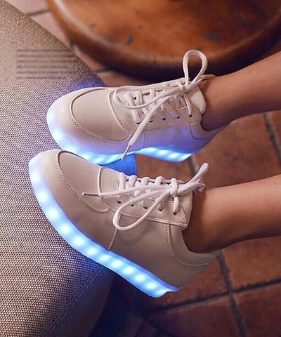 Comemore 2023 Adulti, Unisex, Femei, Bărbați, Copii, pantofi luminoși, cu încărcare USB strălucitoare, pentru băieți, cu LED-uri, pantofi cu lumină colorată, încălțăminte pentru fete