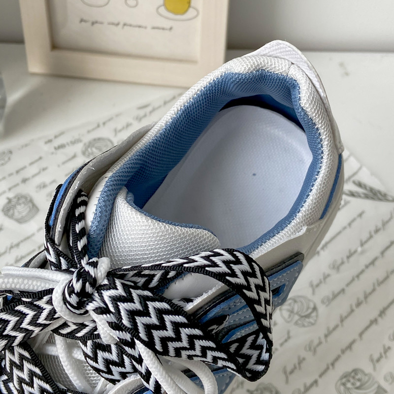 Novo proljeće 2022. Ženske tenisice Haze Blue Love Prozračne studentske ležerne sportske cipele Ženske cipele za par Borads