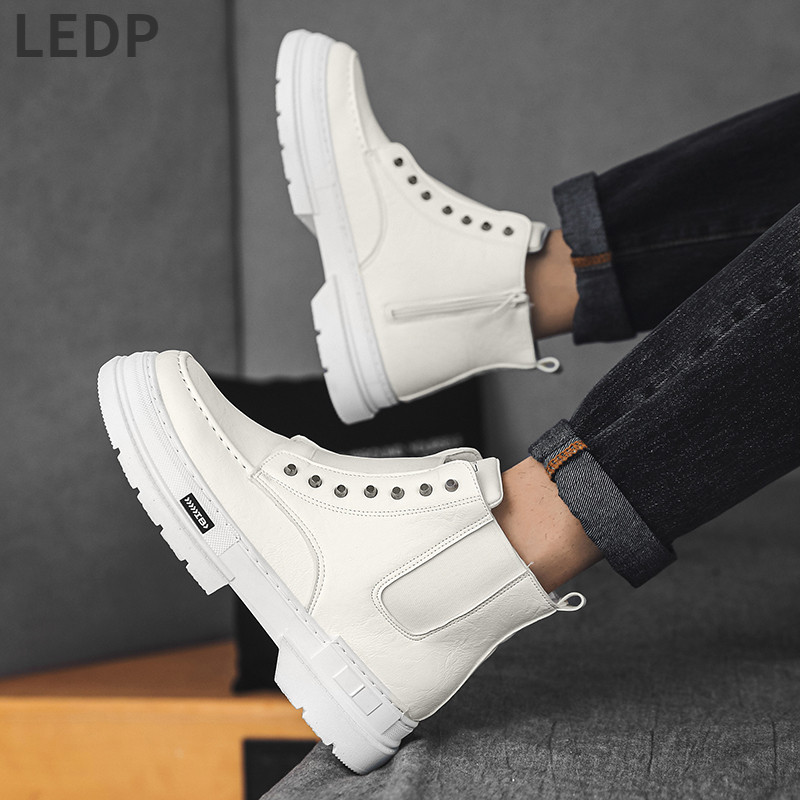 Flat Ankle Boots Ανδρικά Rain Ανδρικά αθλητικά παπούτσια Ανδρικά χειμερινά παπούτσια Μπότες μοτοσικλέτας Ανδρικές δερμάτινες μπότες ανδρικά παπούτσια ασφαλείας Άνδρας για εργασία