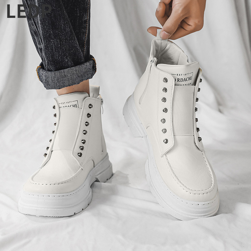 Flat Ankle Boots Ανδρικά Rain Ανδρικά αθλητικά παπούτσια Ανδρικά χειμερινά παπούτσια Μπότες μοτοσικλέτας Ανδρικές δερμάτινες μπότες ανδρικά παπούτσια ασφαλείας Άνδρας για εργασία