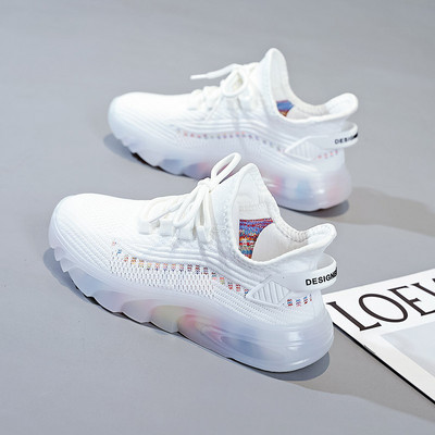 Ženska nova modna sportska obuća s platformom Ženske jesenske nove prozračne tenisice za trčanje na otvorenom Lagane ležerne tenisice