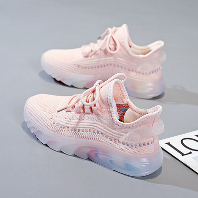 Ženska nova modna sportska obuća s platformom Ženske jesenske nove prozračne tenisice za trčanje na otvorenom Lagane ležerne tenisice