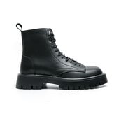 NOU Cizme Chelsea pentru bărbați, negri, de marcă de lux Cizme gotice pentru motocicliști Cizme ocazionale din piele pentru bărbați pentru exterior Cizme pentru bărbați MO-51275