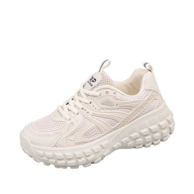 Ženske vulkanizirane cipele 2022. Proljeće Jesen Nove sportske cipele za slobodno vrijeme na otvorenom, hodanje Mrežaste prozračne čipke Udobne prozračne