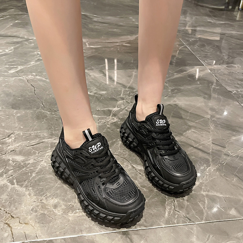 Ženske vulkanizirane cipele 2022. Proljeće Jesen Nove sportske cipele za slobodno vrijeme na otvorenom, hodanje Mrežaste prozračne čipke Udobne prozračne