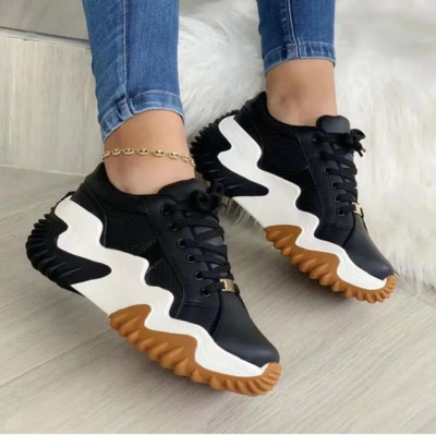 Moteriški sportbačiai 2023 m. pavasario rudens mados platforma laisvalaikio sportbačiai moterims Basket De Luxe Femme Zapatillas Deportivas Mujer