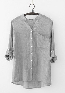 Cămașă subțire, din bumbac, cu protecție solară, pentru femei, bluză vintage elegantă cu mânecă lungă pentru femei Streetwear Casual Bluse Beach Tops