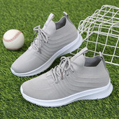 Γυναικεία πάνινα παπούτσια Νέα περιστασιακά παπούτσια Μόδα Fly Woven Mesh Αναπνεύσιμα πάνινα παπούτσια Μονόχρωμα ελαφριά άνετα Loafers Zapatillas