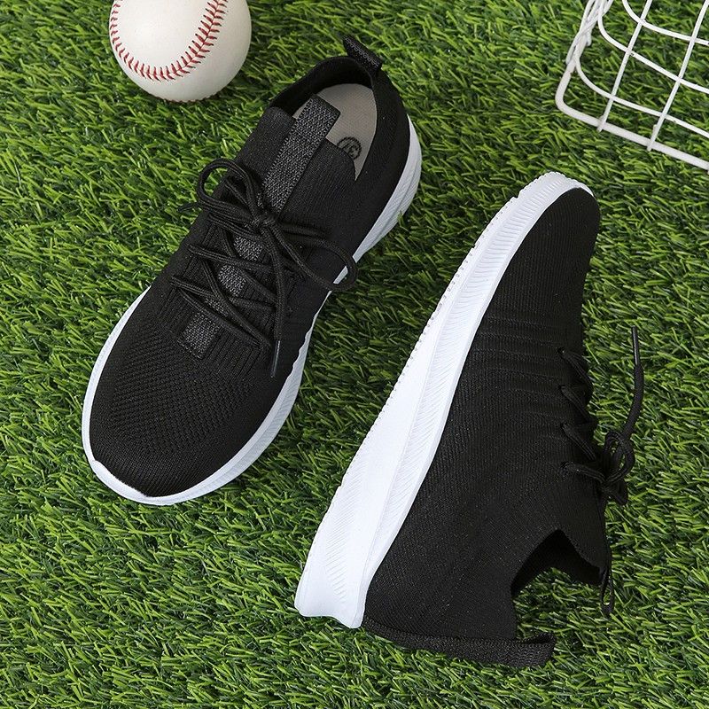 Γυναικεία πάνινα παπούτσια Νέα περιστασιακά παπούτσια Μόδα Fly Woven Mesh Αναπνεύσιμα πάνινα παπούτσια Μονόχρωμα ελαφριά άνετα Loafers Zapatillas