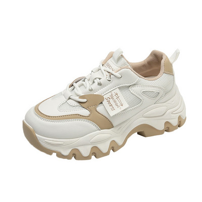 Γυναικεία αθλητικά παπούτσια με πλατφόρμα 2023 Fashion Lace Up με αναπνεύσιμο πλέγμα casual αθλητικά παπούτσια για γυναίκες Πολυτελή παπούτσια για τρέξιμο Γυναικεία τένις