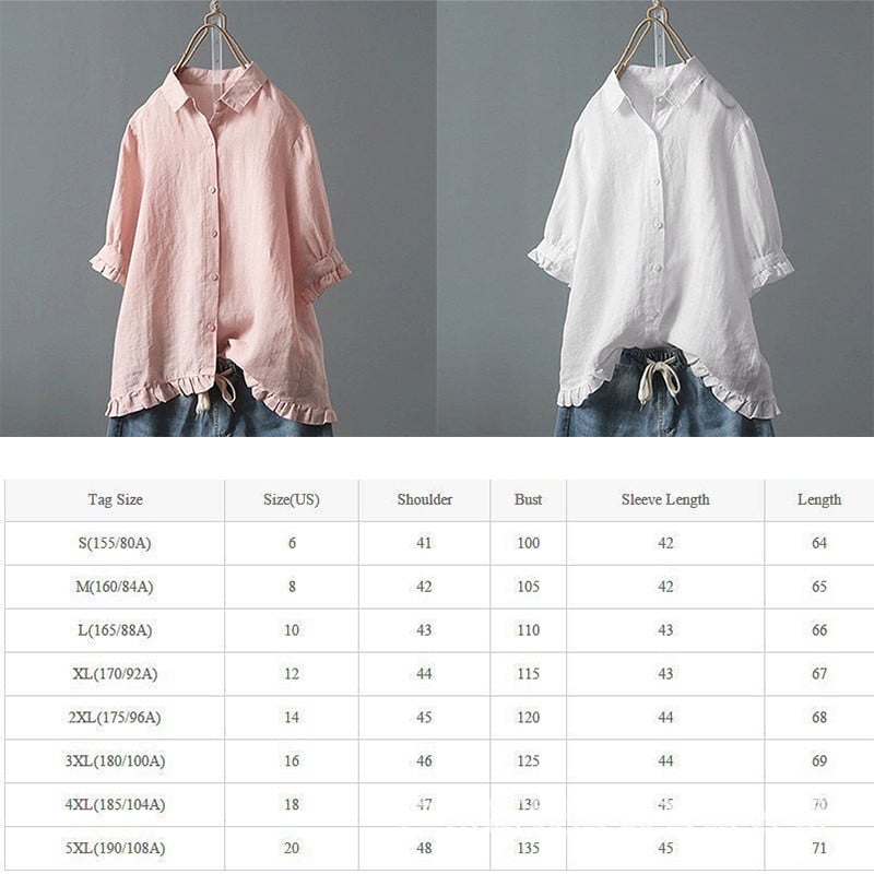 Tricouri vintage din bumbac și in pentru femei Bluze cu mânecă scurtă de vară de culoare uni Volane Tricouri dulci Topuri Streetwear Tricouri casual