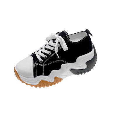 INS Hot Sale 2022 Nove ženske platnene sportske cipele za slobodno vrijeme 42 Velike cipele s platformom Modne visoke sportske ženske cipele