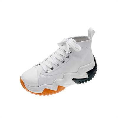 INS Hot Sale 2022 Nove ženske platnene sportske cipele za slobodno vrijeme 42 Velike cipele s platformom Modne visoke sportske ženske cipele