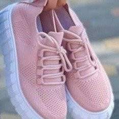 Ženske elegantne tenisice 2022. Proljeće Nove rastezljive tkanine Ženske cipele na vezanje Ležerne cipele 36-43 Velike ženske udobne ravne cipele 2022.