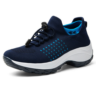 Ženske cipele za slobodno vrijeme Ljetne tenisice za hodanje Ženske mrežaste ravne cipele na vezanje Tenisice Ženske vulkanizirane cipele Ženski tenis Feminino