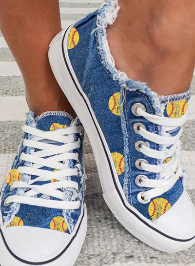 Γυναικεία πάνινα παπούτσια με αντίθεση Λεοπάρ στάμπα ξεφτισμένα γυναικεία παπούτσια καμβά εκτύπωσης καμβά Γυναικεία ίσια αθλητικά παπούτσια Casual παπούτσια Loafers