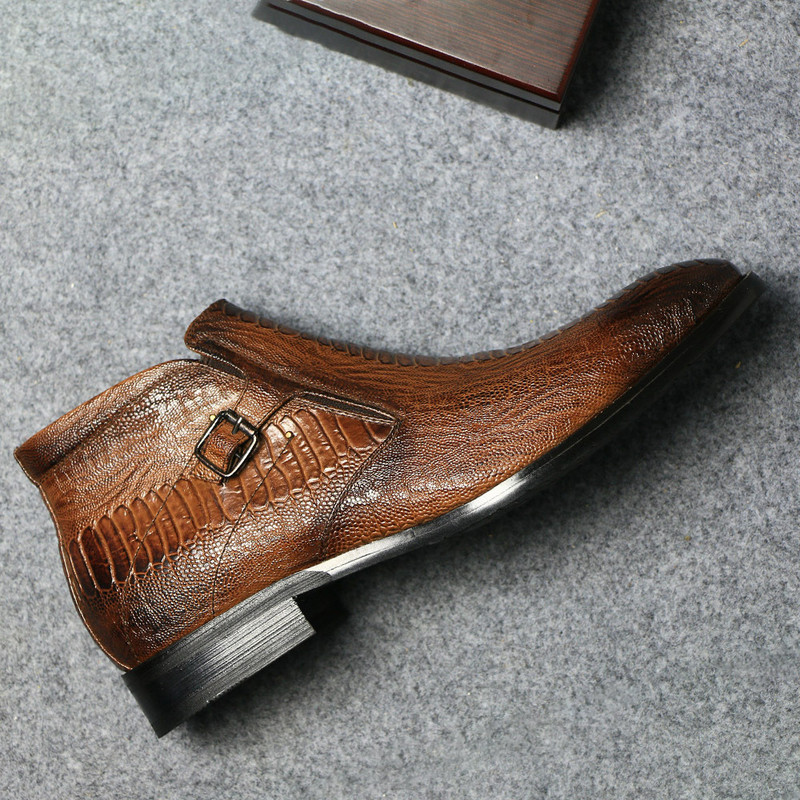 Ανδρικές μπότες άνετα επώνυμα μποτάκια 2021 δερμάτινα μποτάκια