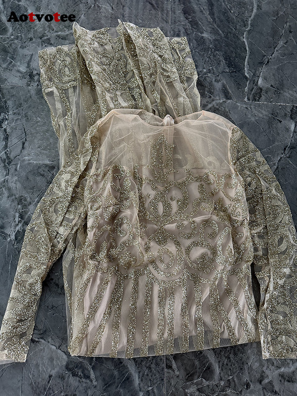 Aotvotee Maxi kleidid naistele 2023. aasta uus mood, pikkade varrukatega maastikku ulatuvad õhtukleidid Elegantne õhuke litritega vintage kleit