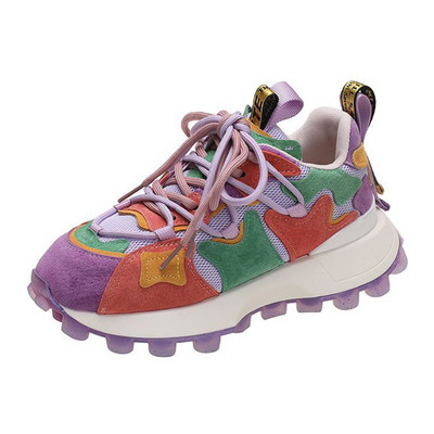 Γυναικεία παπούτσια σε έκπτωση 2023 Νέα αναπνεύσιμη πλατφόρμα Γυναικεία παπούτσια Vulcanize Spring Αντιολισθητικά Γυναικεία αθλητικά παπούτσια Zapatos