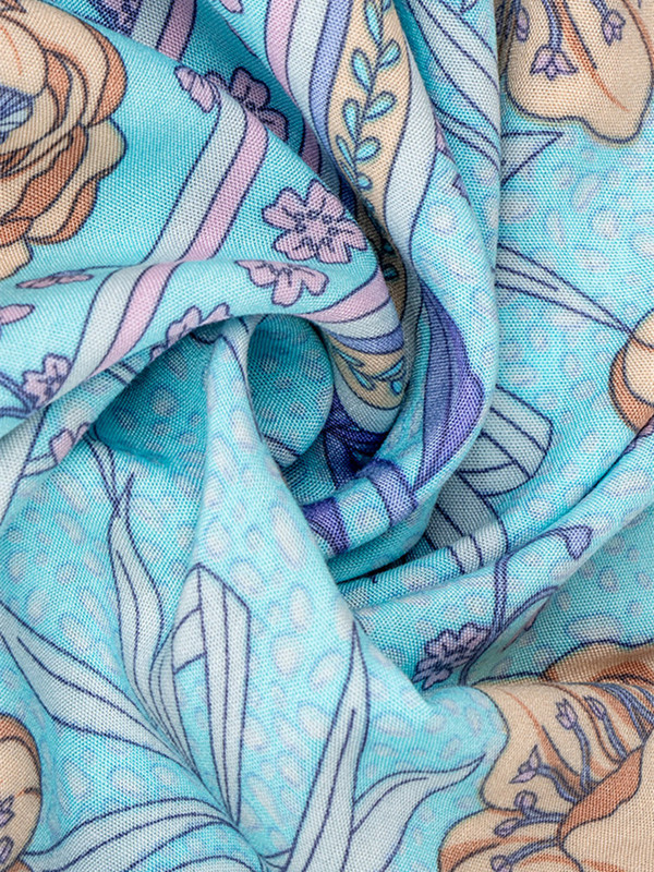 Msfilia rochie florală boemia de primăvară femei casual cu decolteu în V talie înaltă cu jumătate de mânecă cu imprimeu la modă rochie lungă de vară