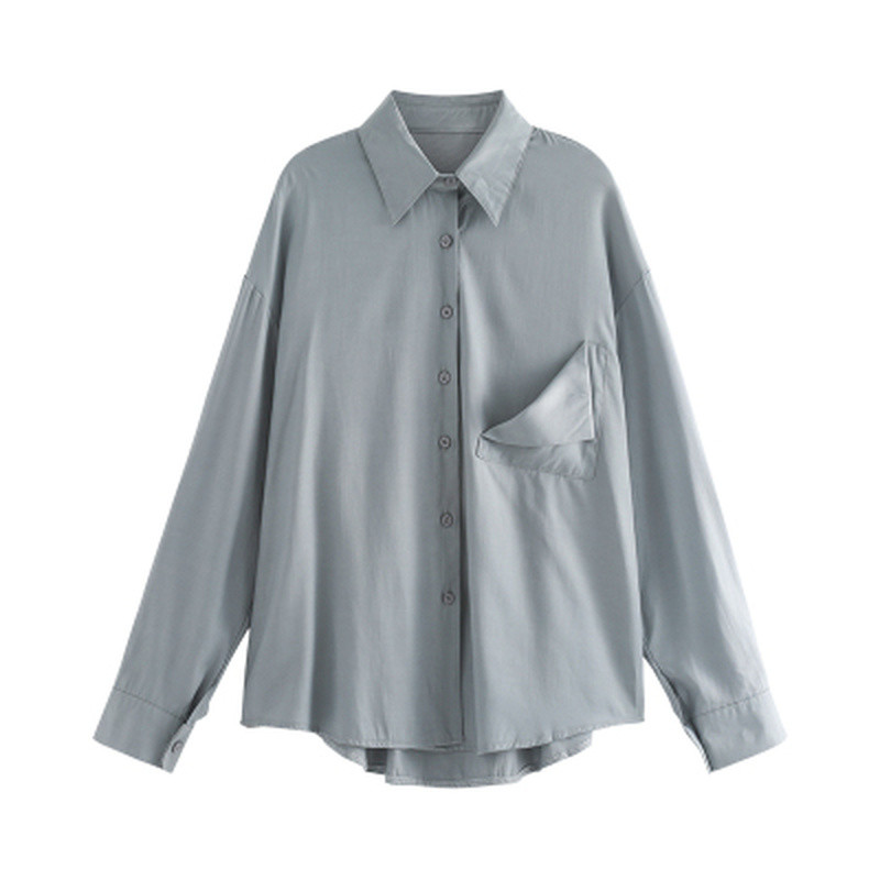 Elegantne košulje Ženska uredska ženska košulja Vintage bluza dugih rukava Hong Kong stil Jednobojna modna ženska majica plus veličina 4XL 11394