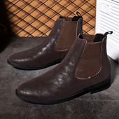 odos Chelsea Boots Vyriški žieminiai batai su kailiu, plius 37-48 dydis