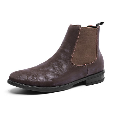 odos Chelsea Boots Vyriški žieminiai batai su kailiu, plius 37-48 dydis