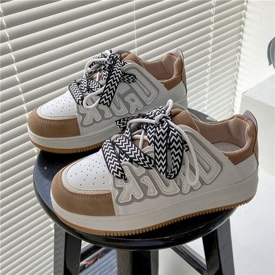 Pantofi de marca Pantofi de moda Pantofi casual Femei Pantofi cu sireturi Platforma Pantofi vulcanizati Flats Dama Primavara Vara Tenis Feminino