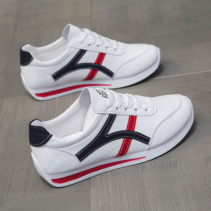 Moteriški batai, 2021 m. Nauji sportiniai batai moteriški maži balti batai Korėjietiška visų atitikmenų lengvų laisvalaikio bėgimo batelių versija