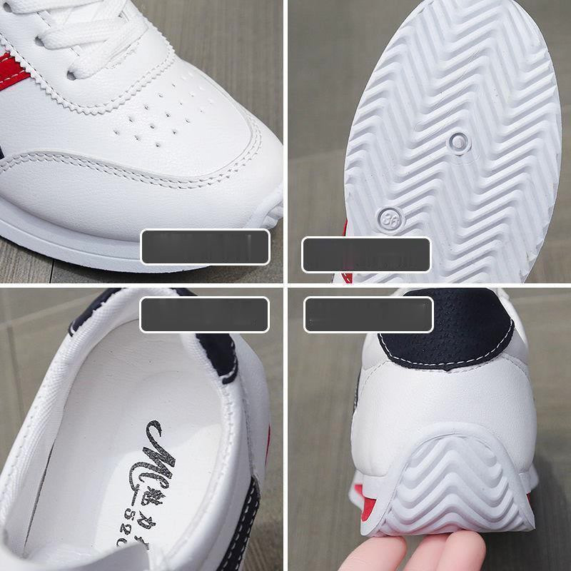 Moteriški batai, 2021 m. Nauji sportiniai batai moteriški maži balti batai Korėjietiška visų atitikmenų lengvų laisvalaikio bėgimo batelių versija