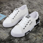 Încălțăminte pentru femei, pisici din desene animate, pantofi din pânză, pantofi vulcanizați pentru femei, pantofi cu șireturi pentru femei, pantofi pantofi albi, încălțăminte pentru femei