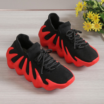 Ženske cipele Vulkanizirane Zapatillas Mujer Pletene tenisice Ženske nove ravne cipele Miješanih boja Vulkanizirane cipele Casual Chaussure Femme