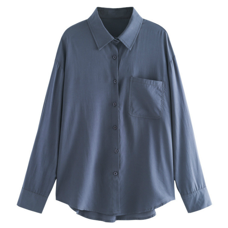 Bluze Cămăși Femei Toamnă Femei Imbracaminte nouă Simplu Femei Topuri Cozy All-match Office Elegant Coreeană Trendy Ulzzang 3XL Ins