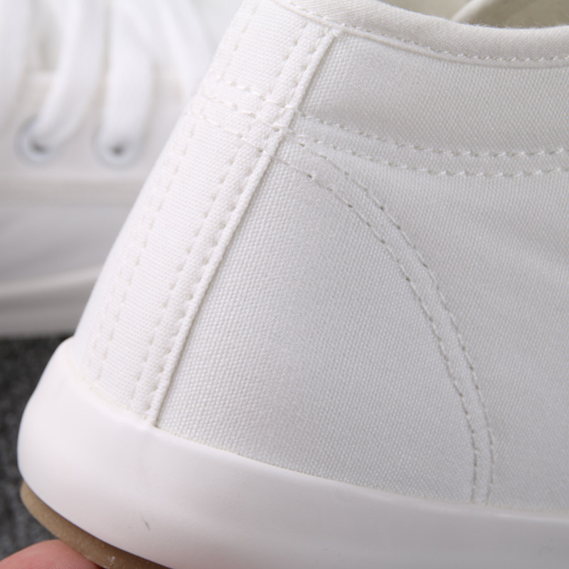 Nauji pavasariniai aukštakulniai drobiniai batai korėjietiška versija Trend Studentų plokšti balti batai kvėpuojantys moteriški batai moteriški sportbačiai