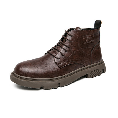 Ανοιξιάτικες φθινοπωρινές ανδρικές μπότες Μόδας Μπότες Σχεδιαστής Μοτοσικλέτας Παπούτσια ποδηλασίας για άνδρες Ανδρικά παπούτσια εξωτερικού χώρου με ψηλό μποτάκι