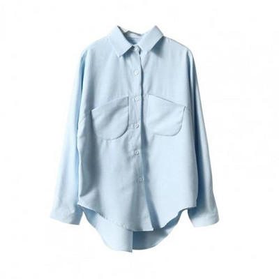 Moda de primăvară și vară Cămăși pentru doamnă cu mânecă lungă Cămăși pentru doamnă retro Durabil Usor de utilizat Confortabil Topuri pentru femei supradimensionate