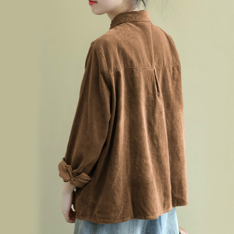 Vintage prekomjerne samtaste majice dugih rukava Proljeće jesen Ženske jednobojne bluze s šišmiš rukavima Tople bluze Ženske majice