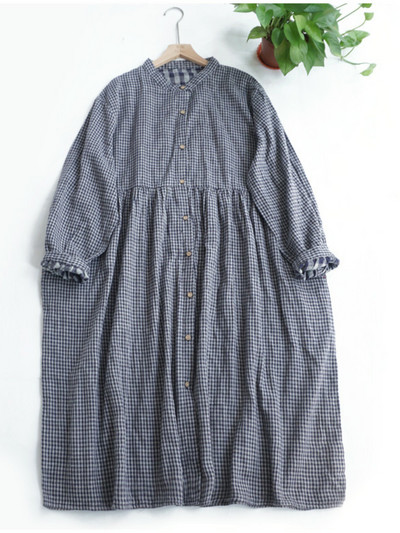 Dámske letné šaty s golierom A a dlhým rukávom, voľné, s krátkym rukávom a jednoradovým golierom