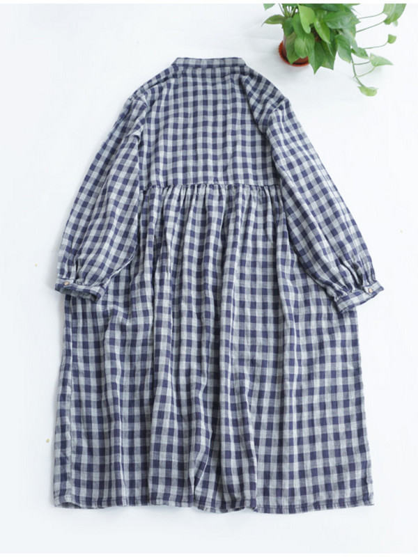 Dámske letné šaty s golierom A a dlhým rukávom, voľné, s krátkym rukávom a jednoradovým golierom