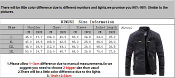 DIMUSI Мъжко кожено яке Зимно руно Топли кожени палта Мъжки мотоциклетни ретро якета от PU кожа chaqueta cuero hombre