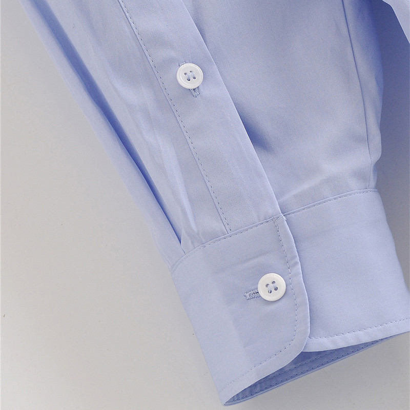 Γυναικεία φαρδιά μπλούζα oversize Γυναικεία πουκάμισο με μακρυμάνικο γραφείο Γυναικείο απαλό μπλε πουκάμισο Γυναικεία κομψή μπλούζα μπλούζα